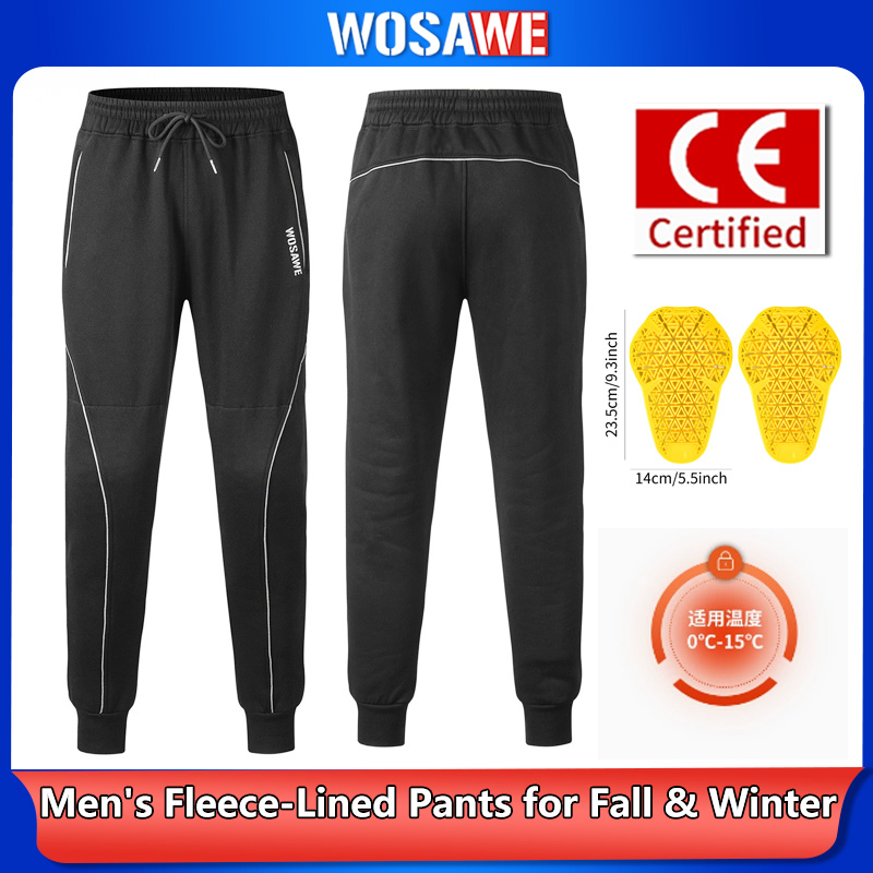 Cycling Gear Pants - Pantaloni Invernali da Moto WOSAWE per