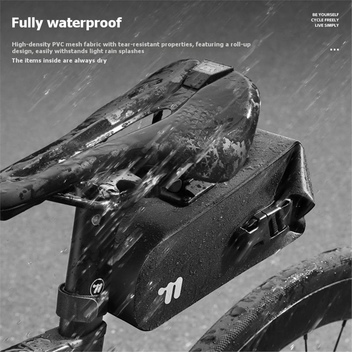 Cycling Gear Manufacturer - Borsa da sella impermeabile PHONE&GEAR a