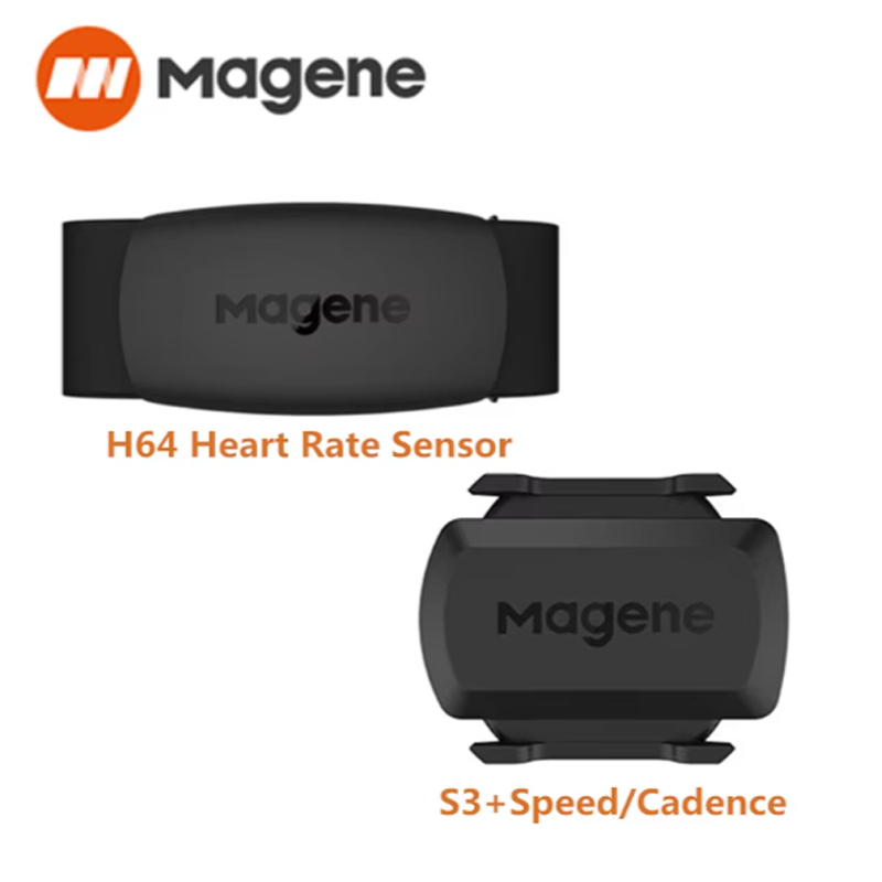 Cycling Heart Rate Monitor - Magene NUOVO Modello H64 Bluetooth4.0 ANT