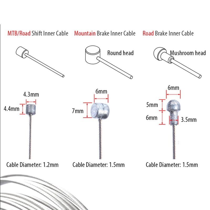 5 pezzi 2M MTB linea freno bic - Xc Mtb Gear recensione e prezzo